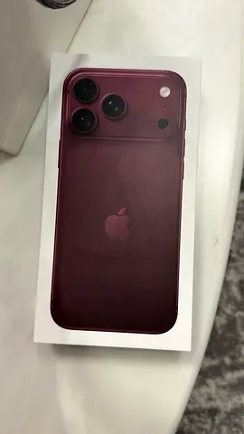 iPhone 18 Pro Max BURGUNDY 512GB