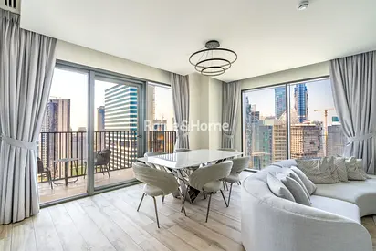 Peninsula and Canal View | High Floor | 2 BR+Maids