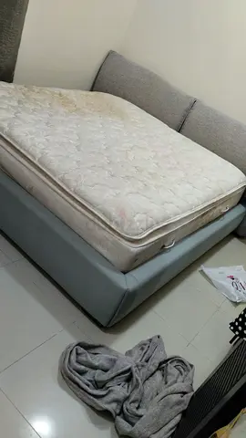English style Queen Size Bed with premium matress .