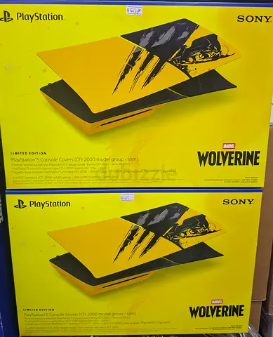 Ps5 slim wolverin edition shell cover