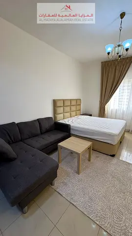 استوديو عصري في المجاز 3 | بالقرب من الواجهة البحرية | 3500 درهم إماراتي شهرياً