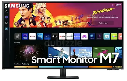 Samsung 43-inch Smart Monitor M7 - 4K UHD, Built-in Apps, Excellent Condition