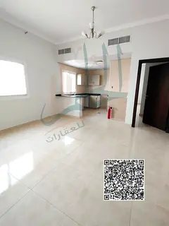 1 Bedroom + Living Room, 2 Bathrooms, Central A/C – Annual Rent – ​​Al Jurf 3 Behind china m