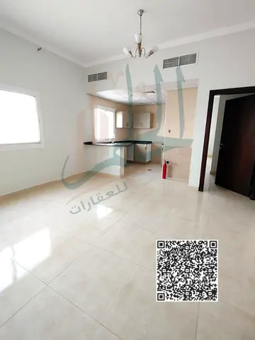 1 Bedroom + Living Room, 2 Bathrooms, Central A/C – Annual Rent – Al Jurf 3 Behind china mall