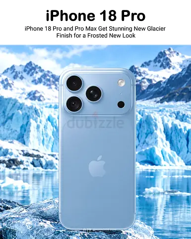 Iphone 18 Pro Max- 256- Glacier- Sealed- TDRA