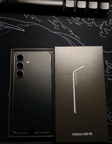 S25 FE TDRA 256gb jet black