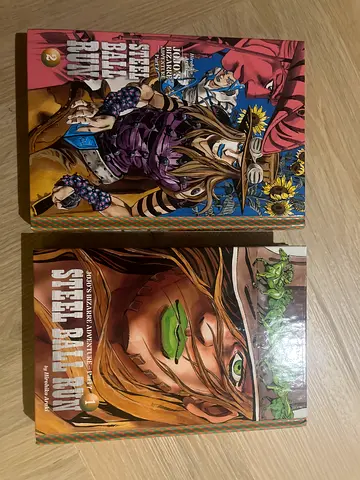 Steel Ball Run English Manga Hardcover Volumes 1 & 2