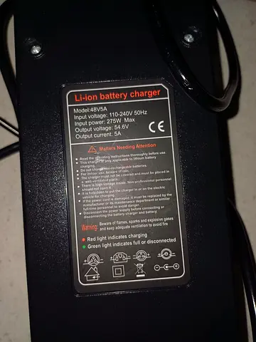 Kugoo,dream 01 battery charger