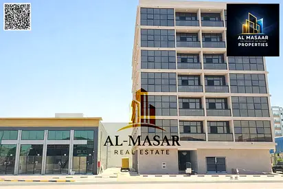 A new G+6 mixed-use (residential and commercial) building in Ajman, Al Jurf 2, located on Sheikh Rashid bin Abdulaziz Street and opposite Al-Aqsa Priv
