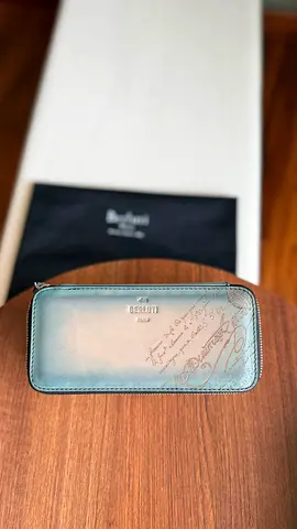 *BERLUTI* Watch Case 3 Venezia Calf Leather *