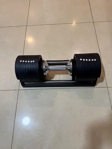 SNODE AD85 40 kg Adjustable Dumbbells, Cast Iron Dumbbells Retail Price 2k AED