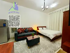 A truly luxurious and high-end studio, fully furnished with brand-new, elegant furniture, in a prime