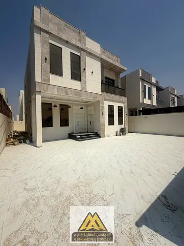 5-Master-Bedroom Villa for Rent in Al Bahia, Ajman | Majlis & Living Room | Maid's Room | Central AC | Large Outdoor Setback | Near Car Market