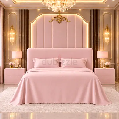 Brand New upholstered king bed with padded headboard storage bed and king size bed modern frame
