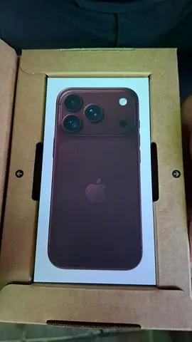 iPhone 18 Pro 256GB Burgundy | eSIM | UAE