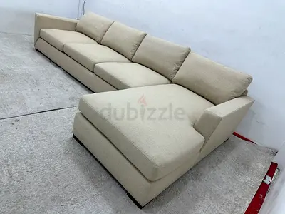 Like new condition USA lshape sofa