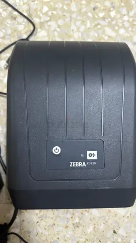 Used thermal label printer - desktop label/ticket printer