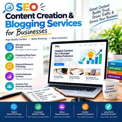 SEO Content Creation & Blogging Services for Businesses