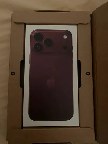 iPhone 18 Pro Max, Burgundy, 512GB (sealed box)