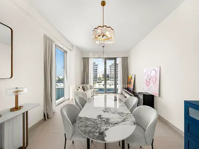 2BR-Unfurnished | Prime Location | Canal View