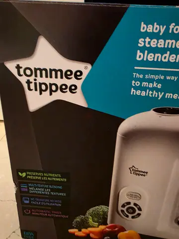 Tommee Tippee Baby Food Steamer & Blender (Steam Blender) - Used, Boxed