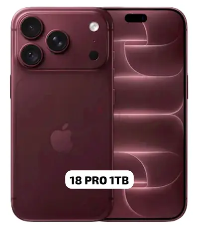 iPhone 18 Pro | Burgundy | 1TB E-SIM UAE VERSION SEALED