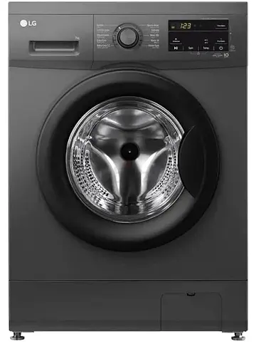 LG Front Load Washing Machine - 7kg, Dark Grey, Good Condition