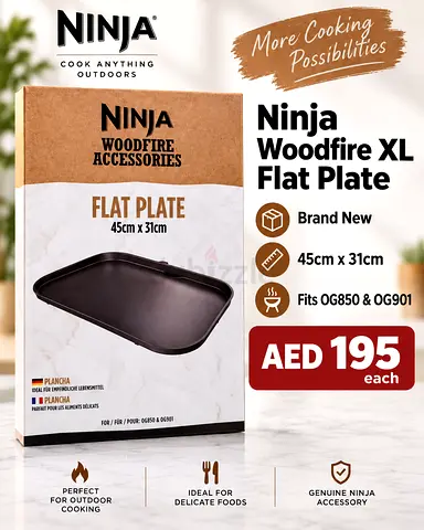 Ninja Woodfire XL Flat Plate / Plancha – BRAND NEW – OG850 / OG901