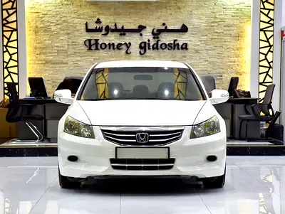 EXCELLENT DEAL for our Honda Accord i-Vtec ( 2012 Model ) in White Color GCC Specs