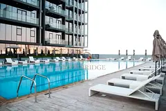 Spacious Balcony with Pool Views | Fully Furnished