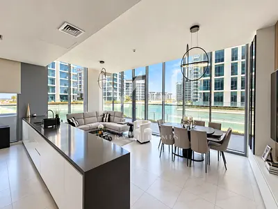 Fully Furnished | Full Lagoon View | Rare Unit