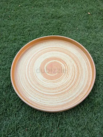 Handmade Ceramic Serving Platter / Plate 25cm