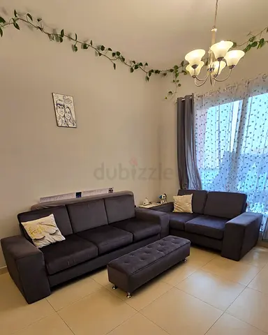 3 +2 seater Sofa with footrest