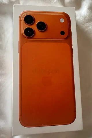 Apple iPhone 17 pro max 512gb (boxed) - Cosmic Orange color, unused in original box
