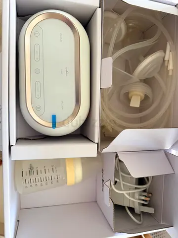Electric Double Breast Pump with Bottle and Accessories - Gently Used