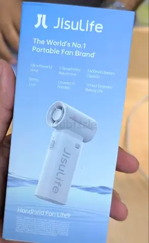 JisuLife Handheld Portable Fan (Brand New Box)