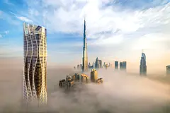 Burj Khalifa View you living in sky the 100th floor