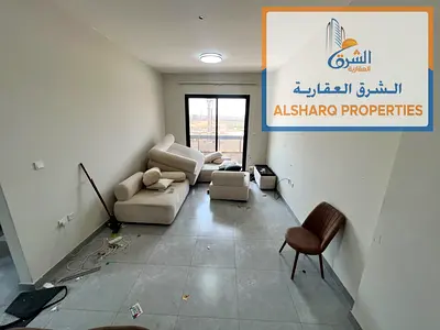 A spacious second-floor apartment in Al-Yasmeen featuring a master bedroom and a balcony with an unobstructed view; situated in a prime location.