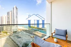 Fully Furnished 2BR + Miad | Water View | Balcony