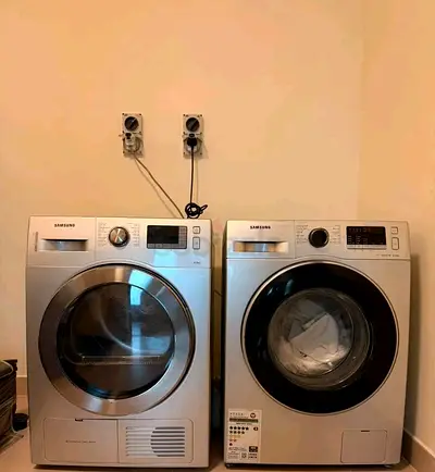 Samsung Seprate Washer Dryer 8kg latest model excellent condition