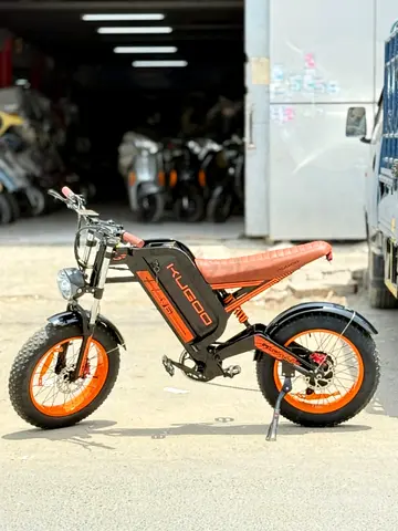 Brand New—Kugoo V6 Electric Fat Bike | 750W, 48V 28.6Ah, 60–70KM Range | AED 2999