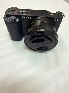 Sony Alpha ZV-E10 with 16-50mm lens (Like new)