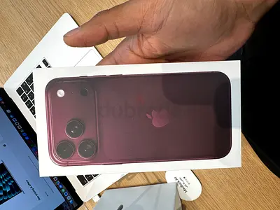 Apple iPhone 18 Pro max (sealed box) - 512gb - burgundy