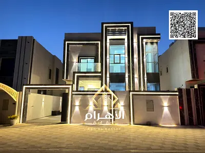 Villa in a prime location in Al Helio 2, Ajman – 6 bedrooms with a roof terrace.
