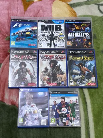 Assorted PS2, PS3 and PS4 Games for Sale