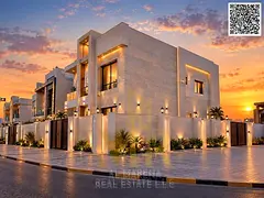 🔥 Limited-Time Price Reduction | Corner Villa on Two Streets in Al Zahya | Full Stone Facade | 5