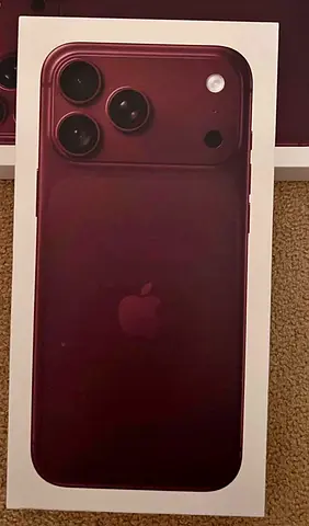 Iphone 18 pro max burgundy 256 TRA