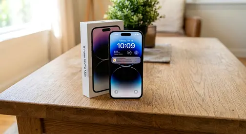 iPhone 14 Pro Max 256 GB (Space Black) with Original Box - Excellent Condition