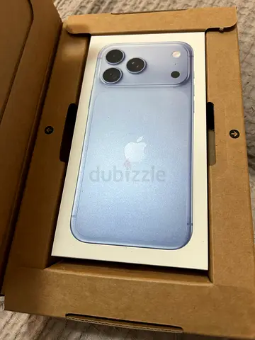 iPhone 18 Pro Max blue / 256GB / new not opened