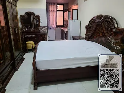 Furnished studio apartment for rent in Rawda 2, including electricity, water and internet.